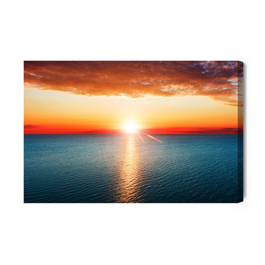 Obraz Na Płótnie Morze Z Lotu Ptaka